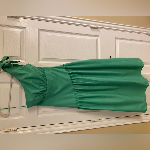 Green one shoulder dress - size medium - Picture 1 of 1